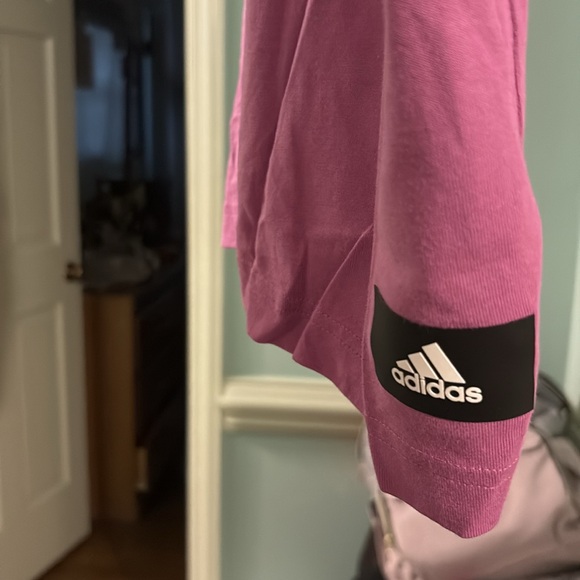 Euc purple Adidas oversized tshirt size large - Picture 3 of 4